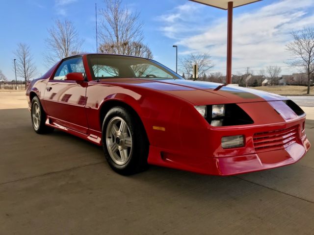 1992 Red Chevrolet Camaro Coupe