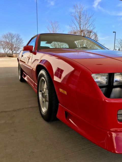 1992 Red Chevrolet Camaro Coupe