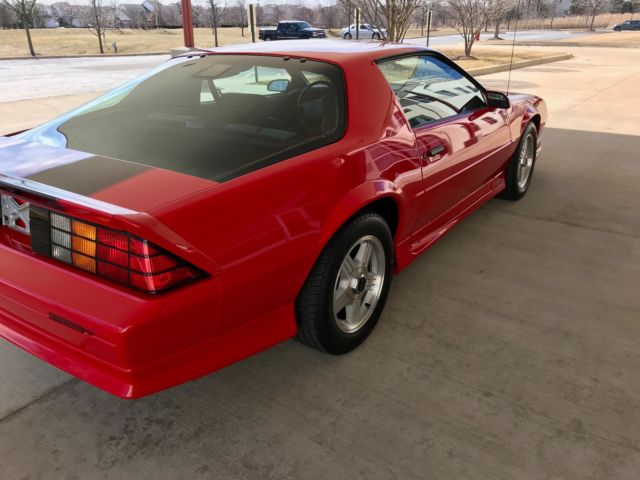1992 Red Chevrolet Camaro Coupe