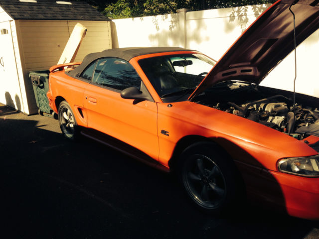 1994 RED Ford Mustang