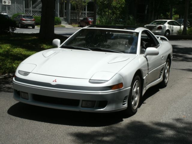 1993 White Mitsubishi 3000GT Coupe