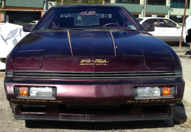 1987 maroon Chrysler Other Hatchback