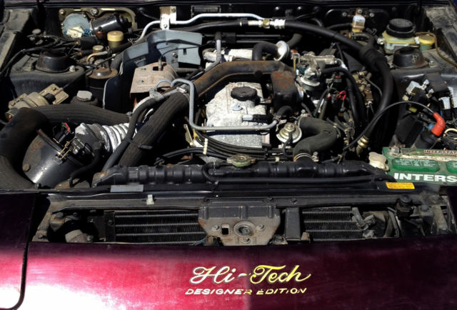 1987 maroon Chrysler Other Hatchback