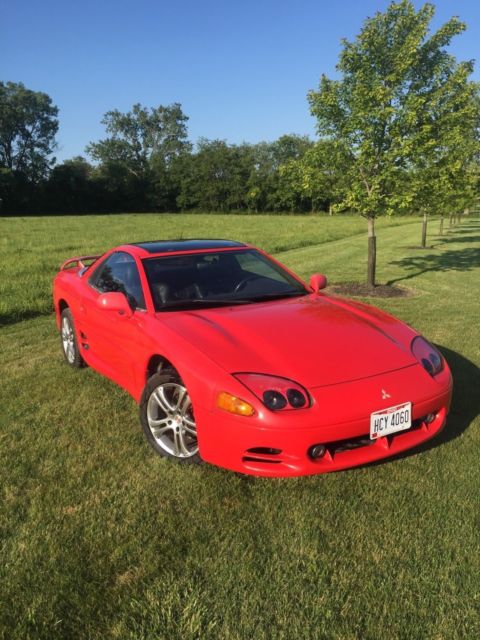 1994 Red Mitsubishi 3000GT