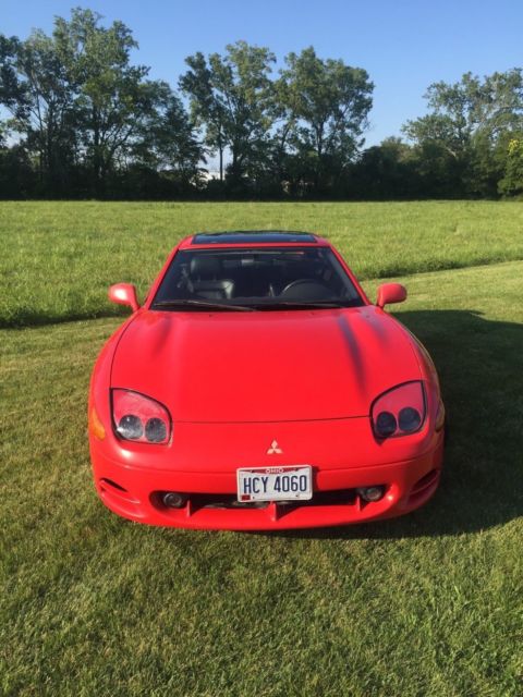 1994 Red Mitsubishi 3000GT