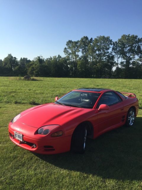 1994 Red Mitsubishi 3000GT