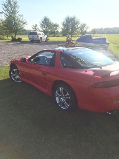 1994 Red Mitsubishi 3000GT
