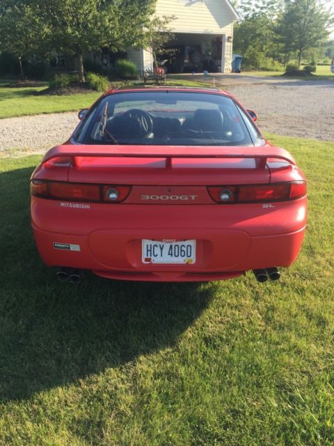 1994 Red Mitsubishi 3000GT