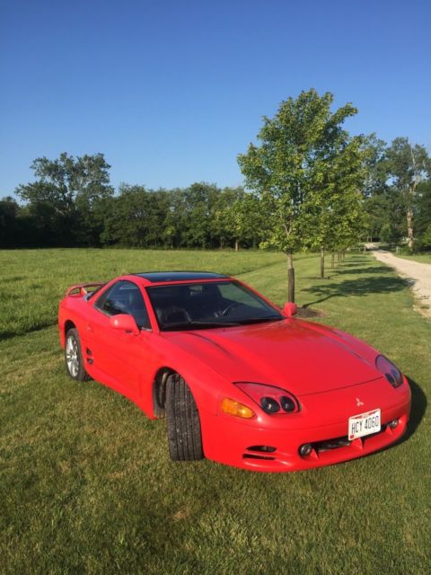 1994 Red Mitsubishi 3000GT