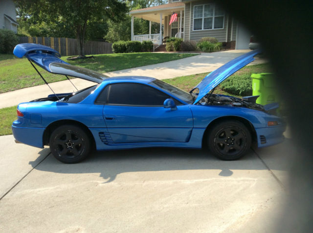 1991 BLUE Mitsubishi 3000GT Coupe