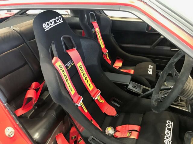 1987 Red Mitsubishi Starion