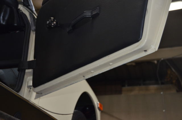 1973 White MG Midget Convertible