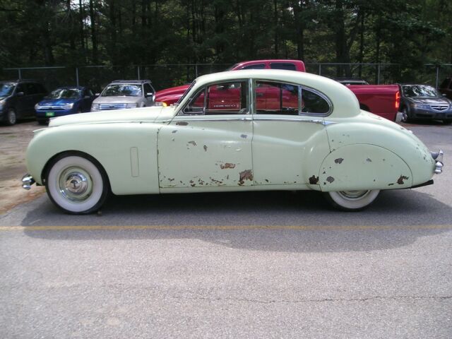 1951 Green Jaguar Mark VII Sedan