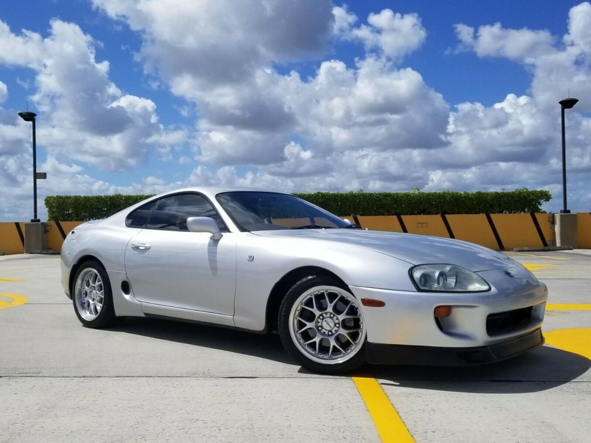 1994 Silver Toyota Supra Hatchback