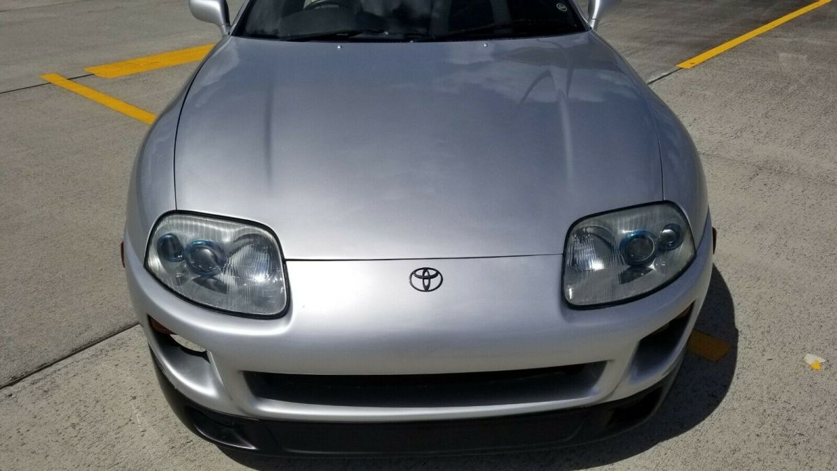 1994 Silver Toyota Supra Hatchback