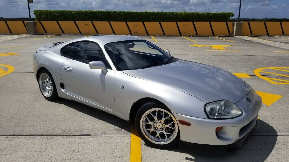 1994 Silver Toyota Supra Hatchback