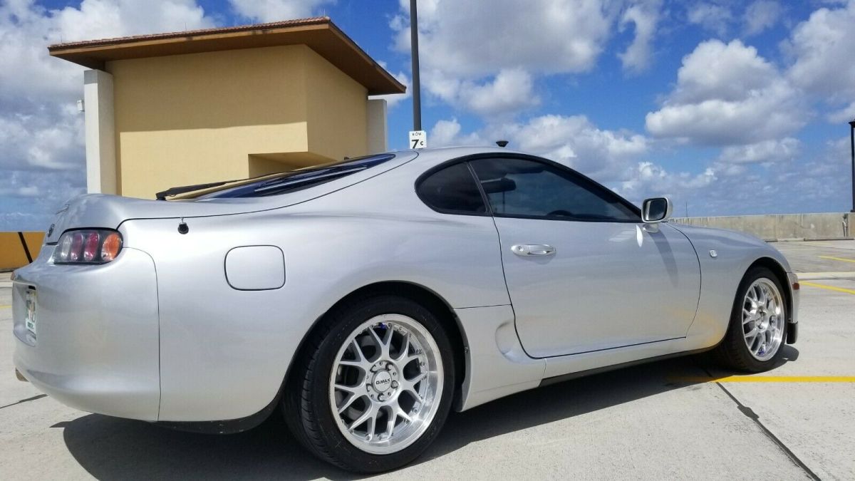 1994 Silver Toyota Supra Hatchback
