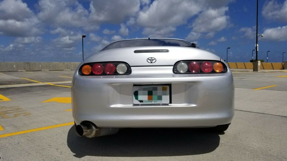 1994 Silver Toyota Supra Hatchback