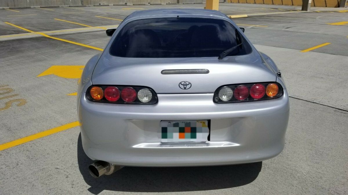 1994 Silver Toyota Supra Hatchback