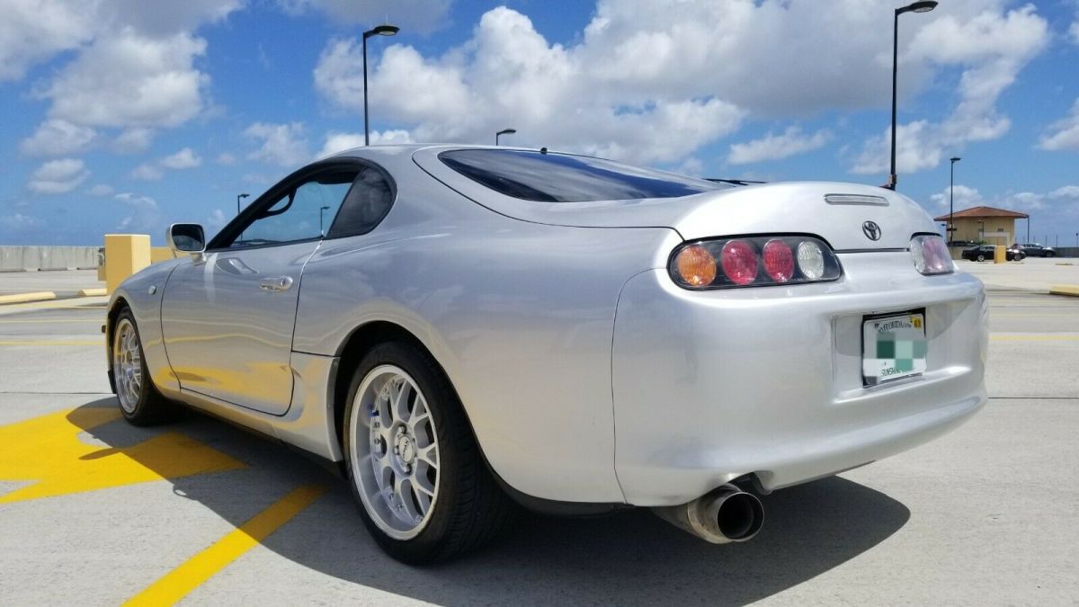 1994 Silver Toyota Supra Hatchback