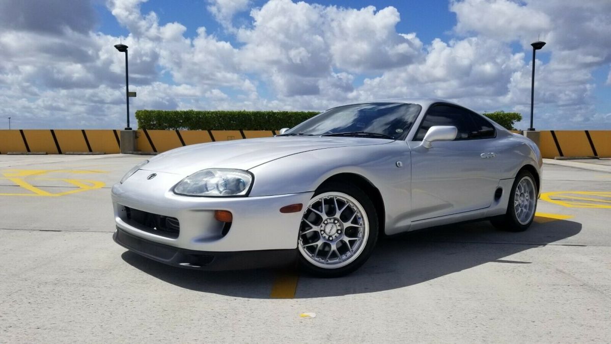 1994 Silver Toyota Supra Hatchback