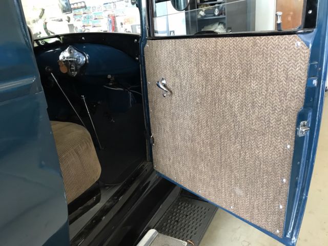 1929 Blue Ford Model A Panel Truck