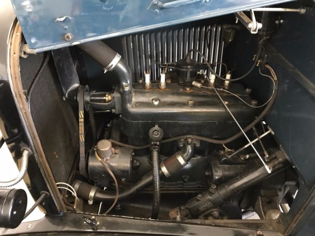 1929 Blue Ford Model A Panel Truck