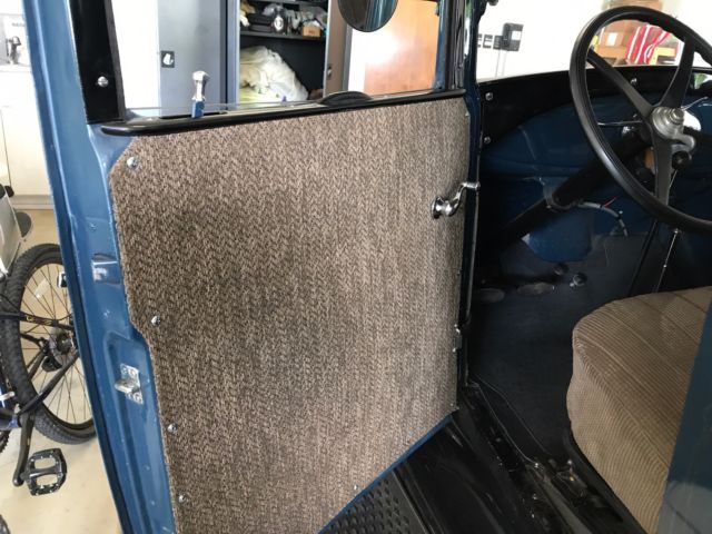 1929 Blue Ford Model A Panel Truck