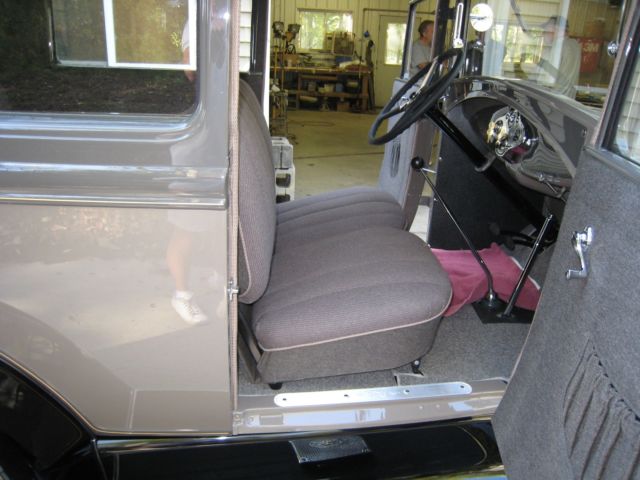 1930 Black Ford Model A Sedan