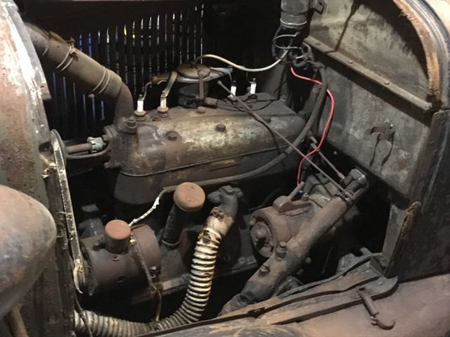 1929 Black Ford Model A Coupe