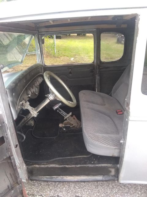 1930 Silver Ford Model A coupe