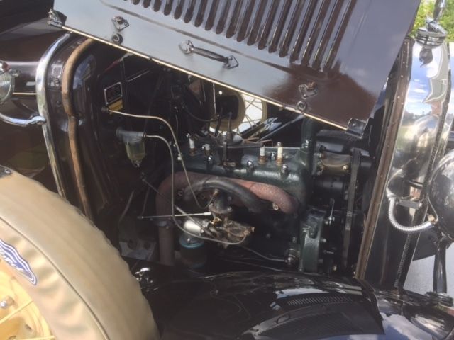 1930 Brown Ford Model A Coupe