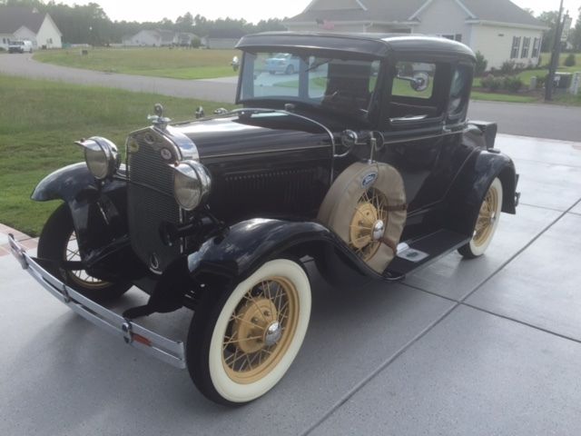 1930 Brown Ford Model A Coupe