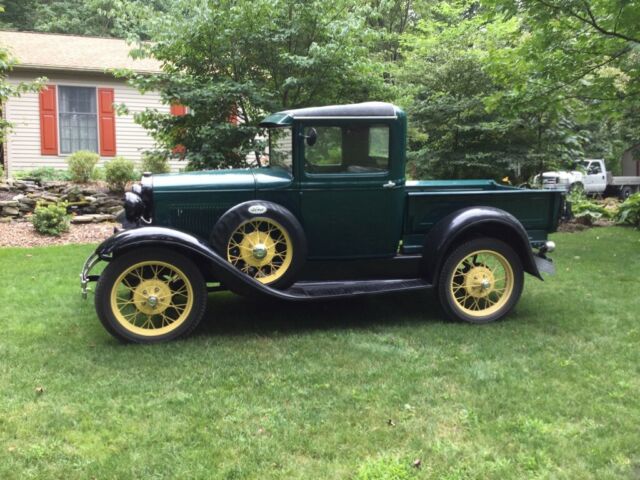 1930 Green Ford Model A Standard Cab Pickup
