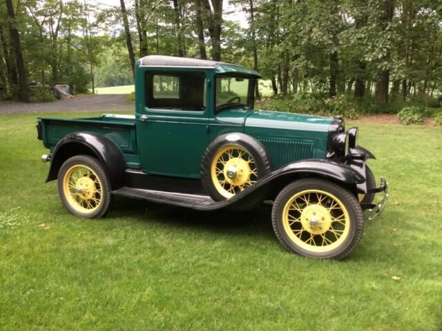 1930 Green Ford Model A Standard Cab Pickup