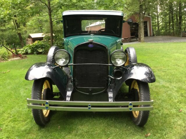 1930 Green Ford Model A Standard Cab Pickup