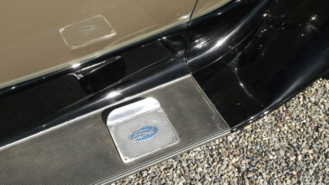 1930 two tone   tan/light green Ford Model A Coupe