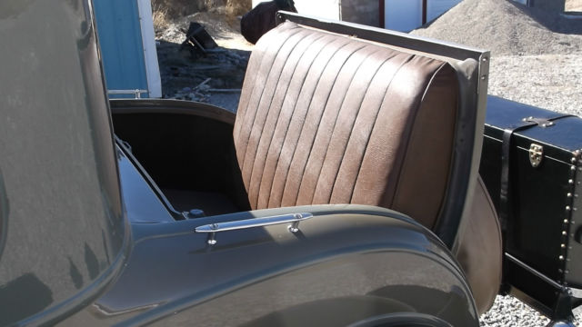 1930 two tone   tan/light green Ford Model A Coupe