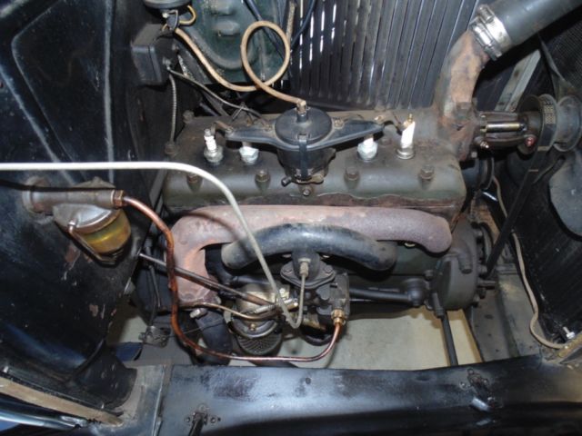 1931 Black Ford Model A Sedan