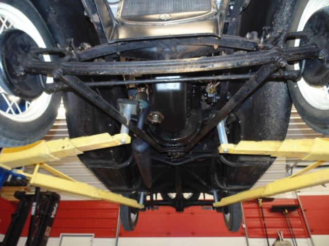 1931 Black Ford Model A Sedan