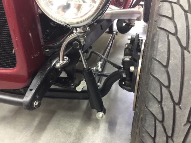 1931 Red Ford Model A Sedan