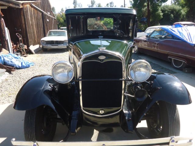 1931 Rock Moss Green Ford Model A pick up