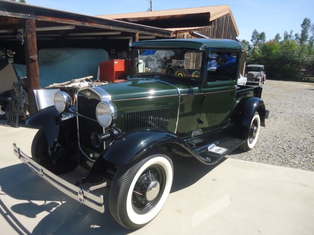 1931 Rock Moss Green Ford Model A pick up