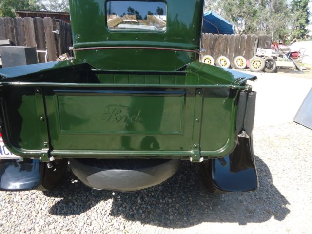 1931 Rock Moss Green Ford Model A pick up