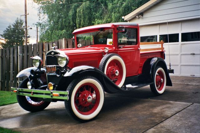 1931 Red Ford Model A
