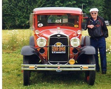 1931 Red Ford Model A