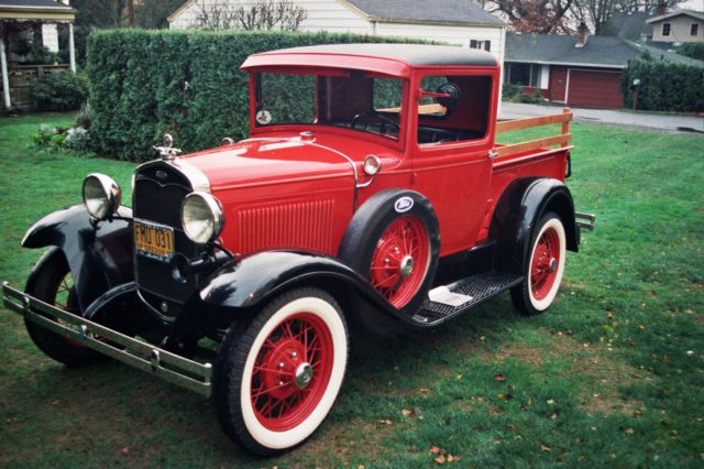 1931 Red Ford Model A