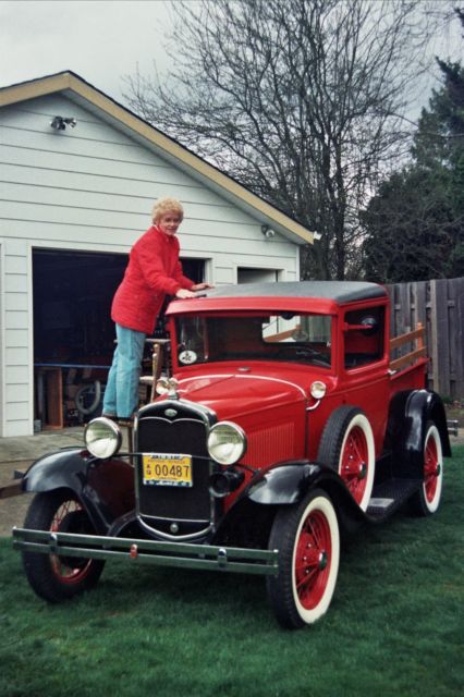 1931 Red Ford Model A