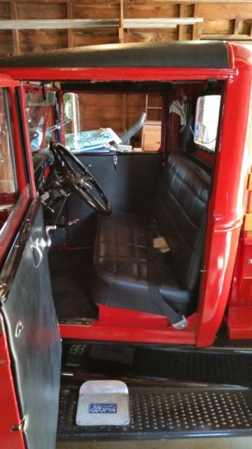 1931 Red Ford Model A