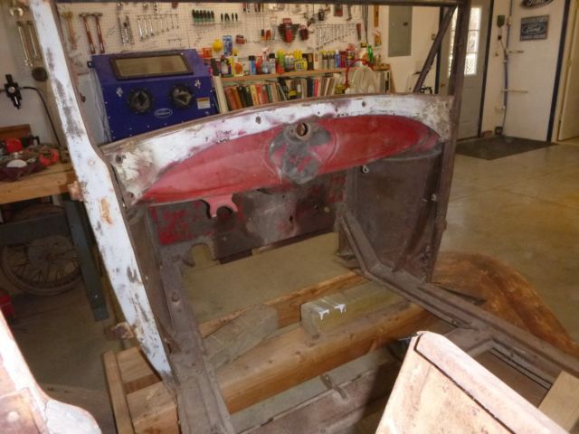 1929 unpainted Ford Model A Tudor